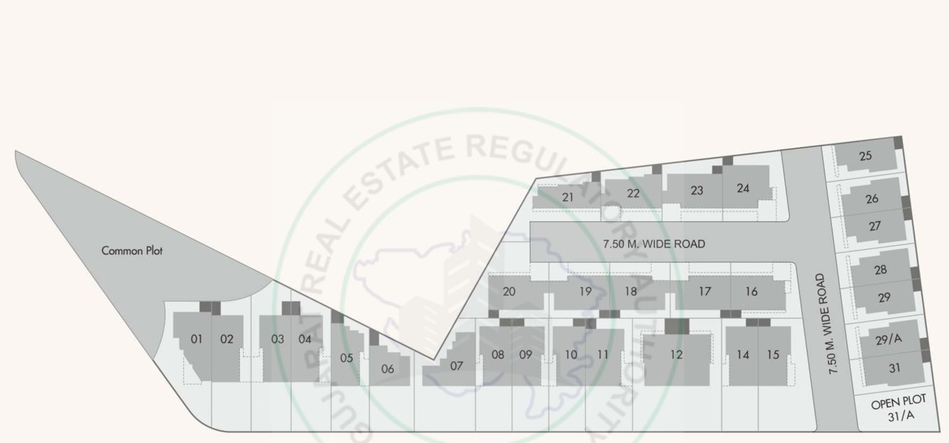  aatmiya grandvilla 2 Layout Plan