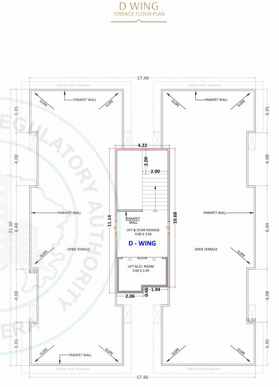  prayosha jewel Wing D Cluster Plan  For Terrace