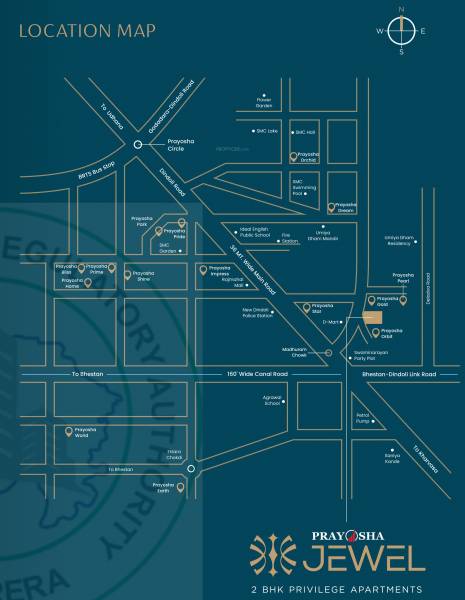 Location Plan prayosha-jewel Location Plan