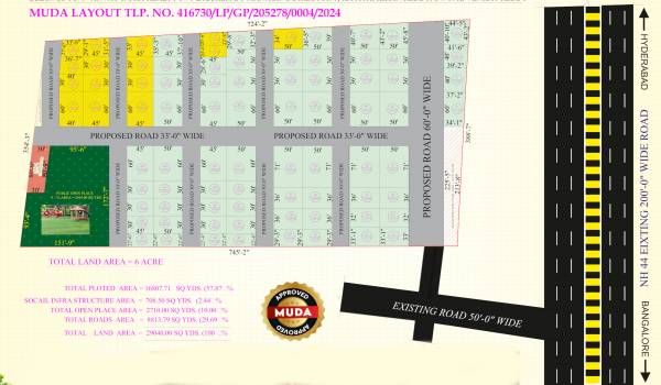  university-county Layout Plan