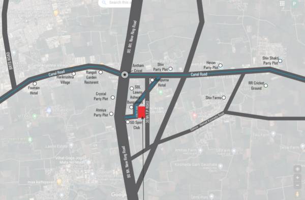  vrundavan-bungalows Location Plan