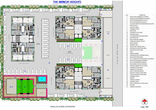 Tower A, B, C Cluster Plan the-manor-heights Tower A, B, C Cluster Plan
