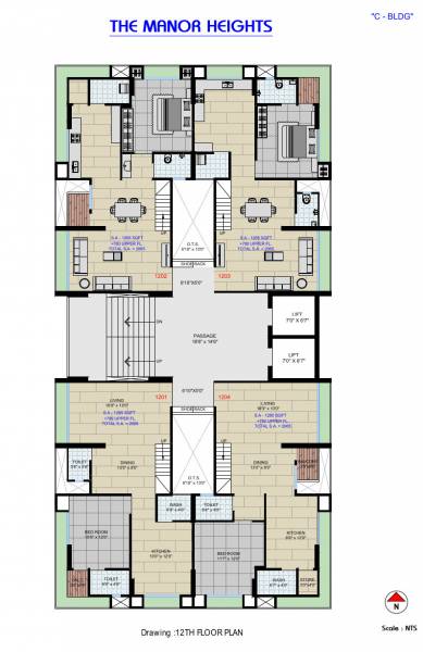 Tower C Cluster Plan the-manor-heights Tower C Cluster Plan