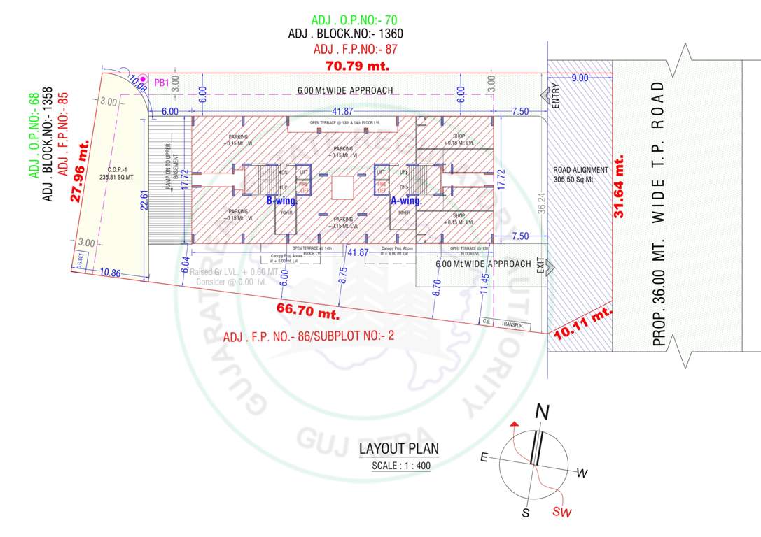  nilkanth imperia Layout Plan