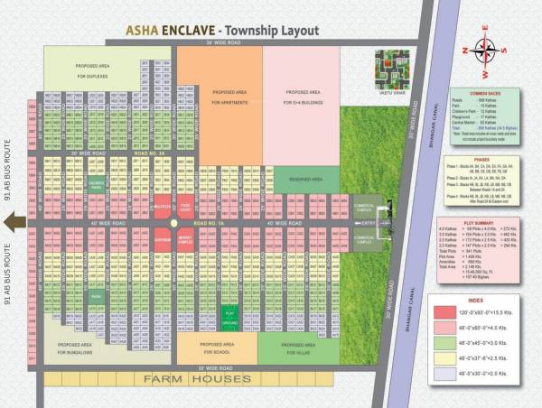  asha-enclave Master Plan