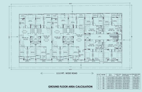  green-park Green Park Cluster Plan For Ground Floor