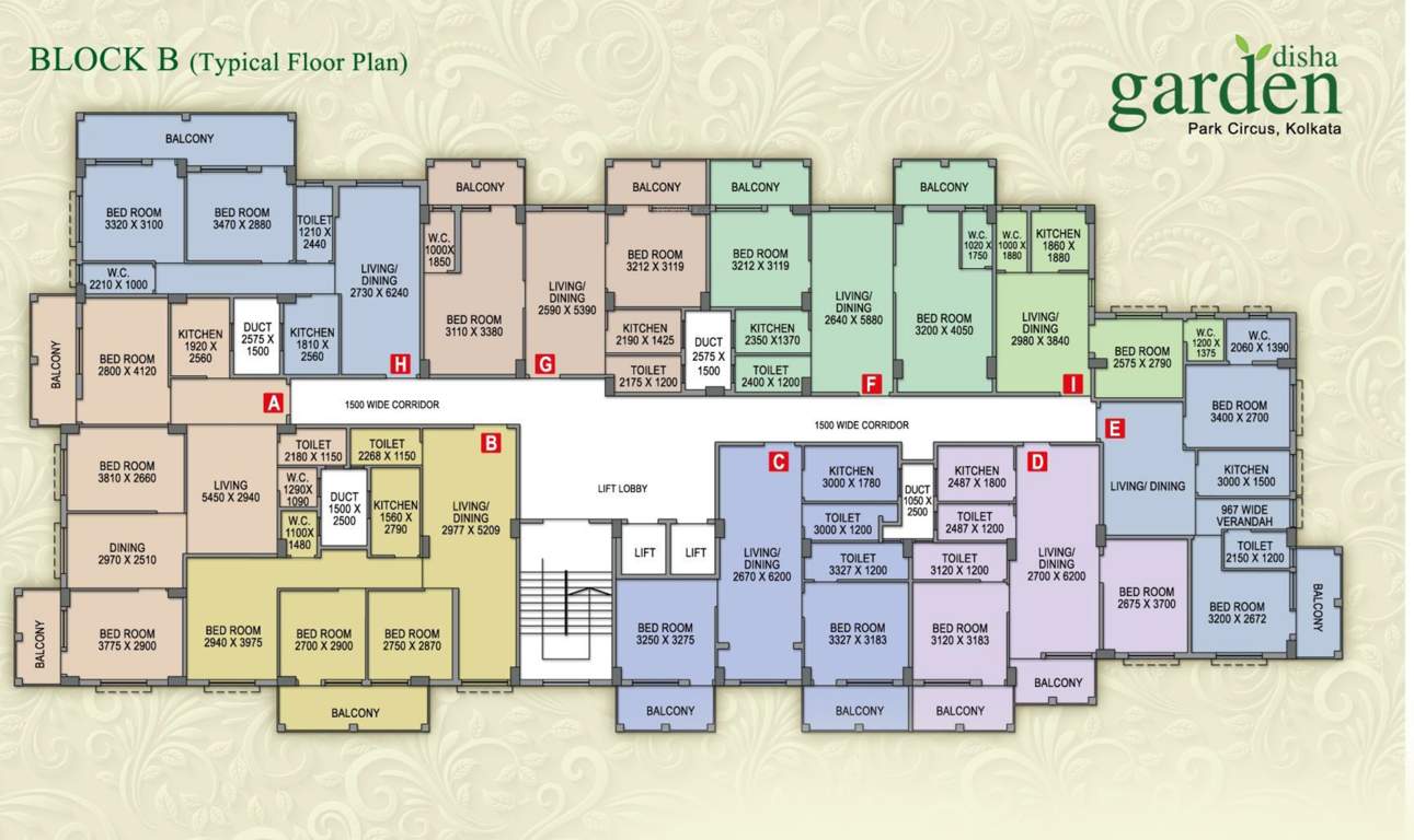  disha garden Disha Garden Block B Cluster Plan