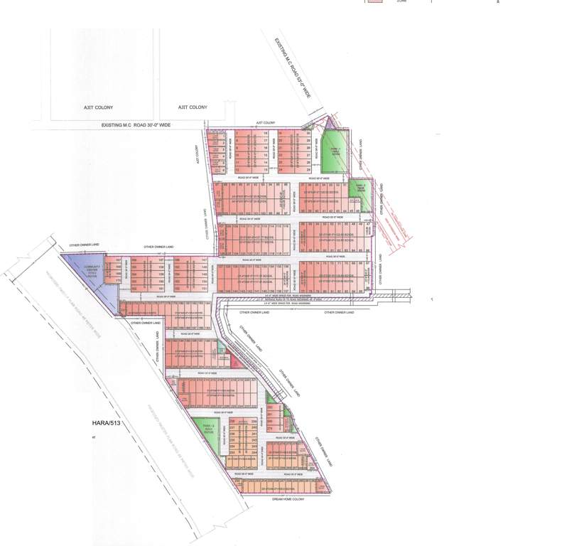 green residency Layout Plan