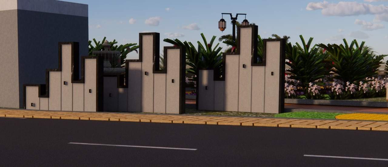  palace Compound Wall
