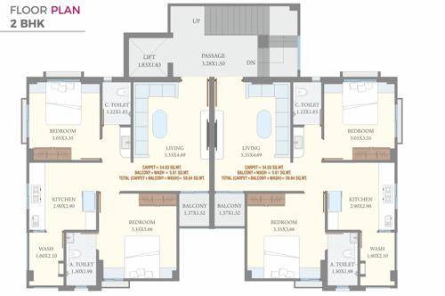 Sai Madhav Cluster Plan from 1st to 6th Floor sai-madhav Sai Madhav Cluster Plan from 1st to 6th Floor