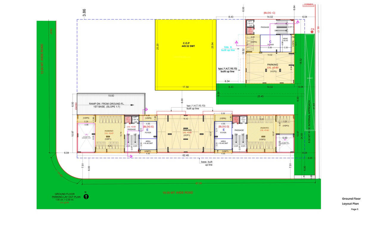  triyom casa Layout Plan