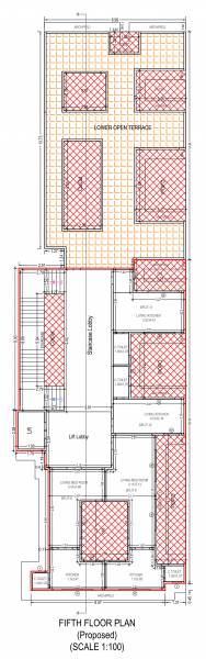 A1 Cluster Plan for 5th Floor jalaram-residency A1 Cluster Plan for 5th Floor