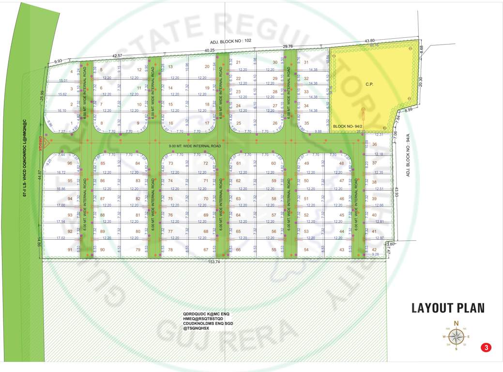  kedar bunglows Layout Plan