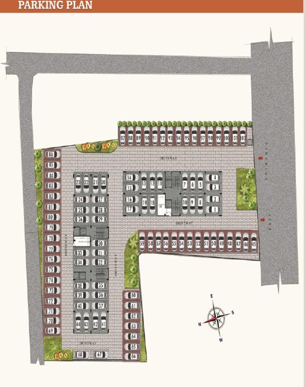 gokul tower Gokul Tower Parking Cluster Plan
