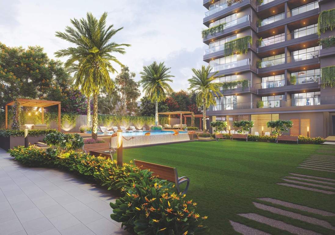  tiara by courtyard Landscape Garden and Tree Planting