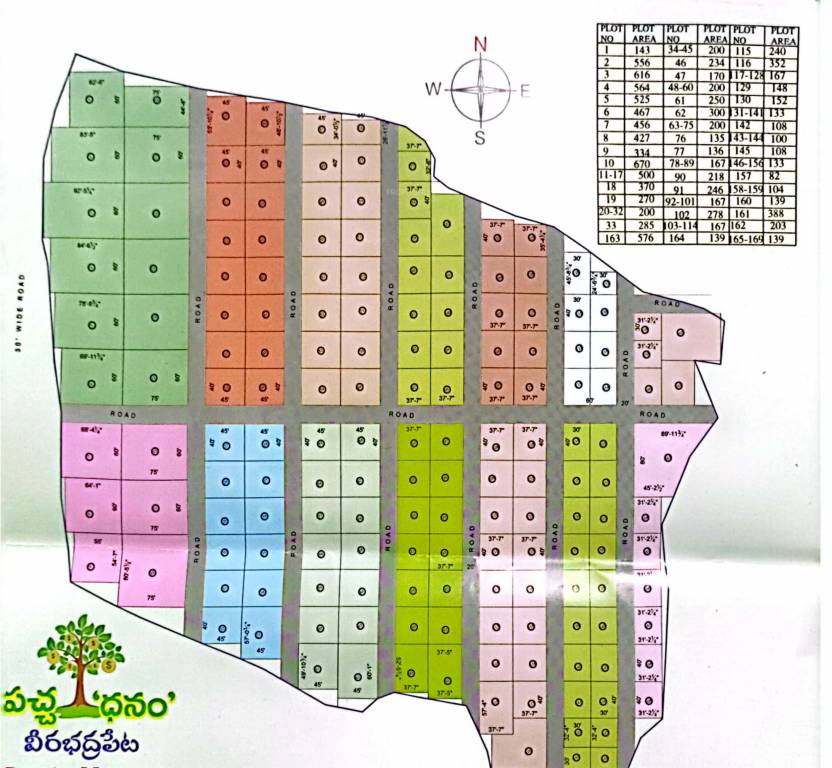  green money Layout Plan