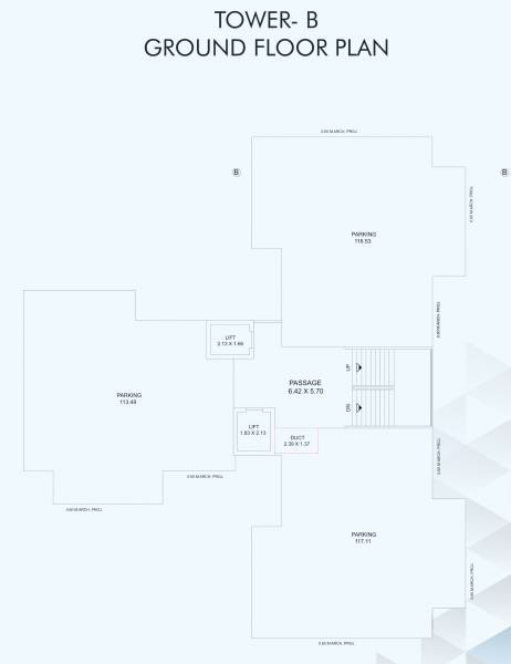 TOWER B Cluster Plan for ground Floor vr-skyline TOWER B Cluster Plan for ground Floor