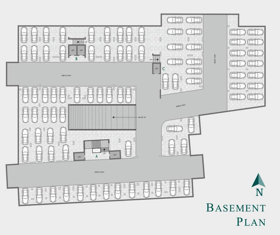  midtown Samyak Midtown A Cluster Plan