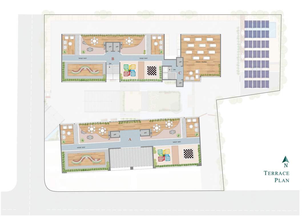  midtown Samyak Midtown A Cluster Plan