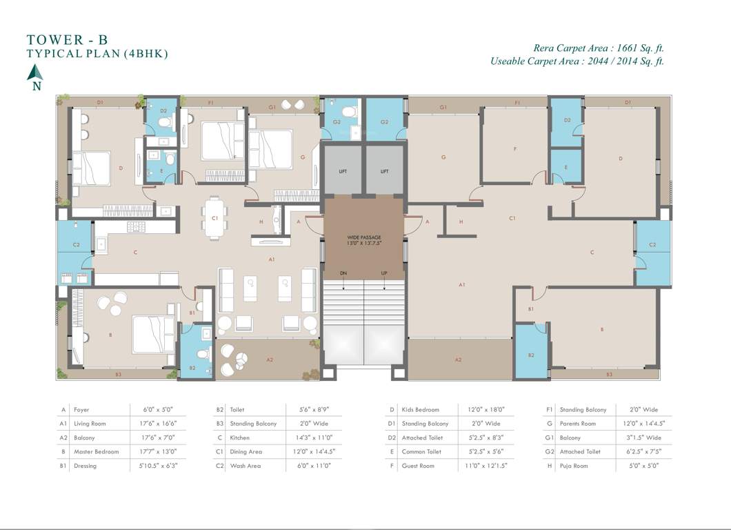  midtown Samyak Midtown A Cluster Plan
