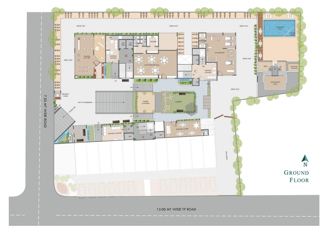  midtown Samyak Midtown A Cluster Plan