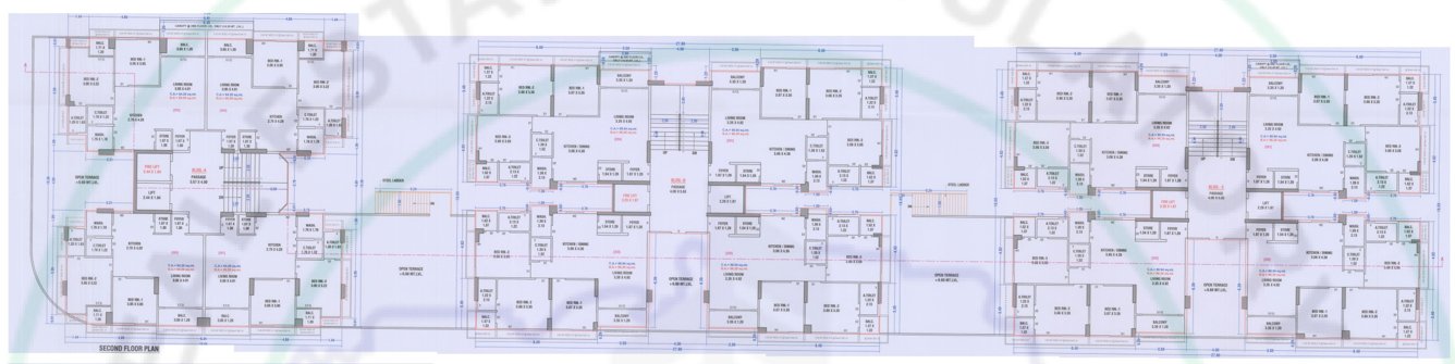  skycity world Tower A,B,C Cluster Plan for 2nd Floor
