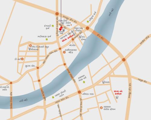 Location Plan shree-swaminarayan-hills Location Plan