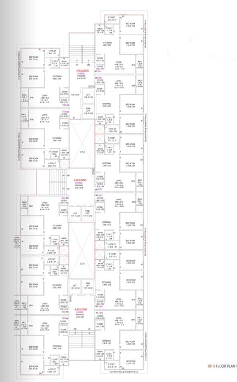  avsar A+B+C Cluster Plan for 10th Floor