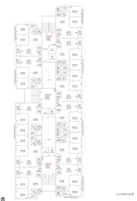  avsar A+B+C Cluster Plan for 2nd Floor