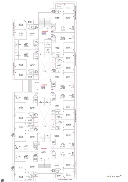  avsar A+B+C Cluster Plan for 6th Floor