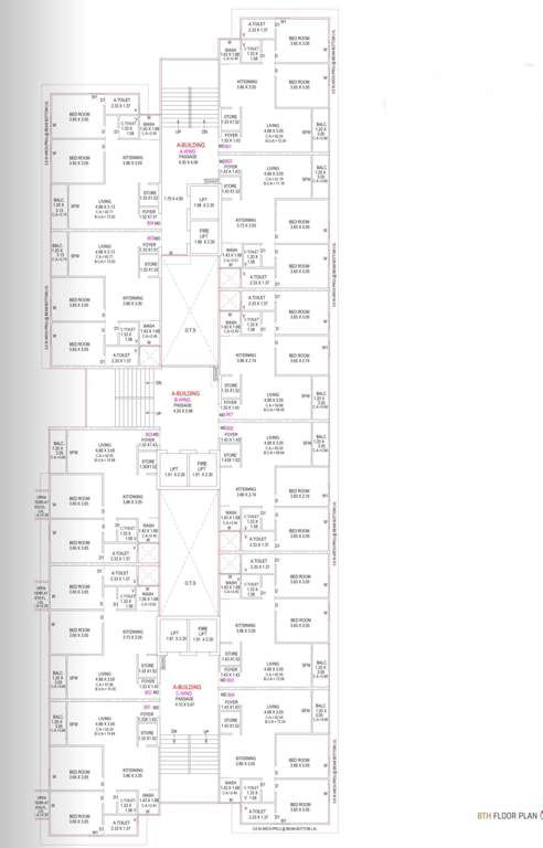  avsar A+B+C Cluster Plan for 8th Floor