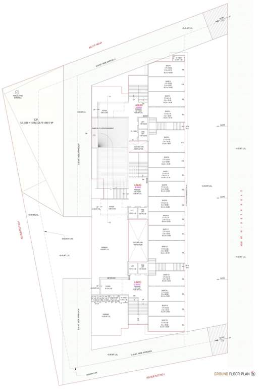 avsar A+B+C Cluster Plan for ground Floor
