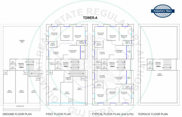  neev Neev Tower A Cluster Plan