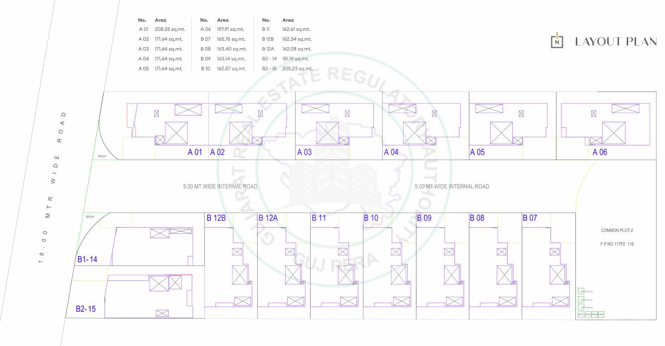  sumukh villas Layout Plan