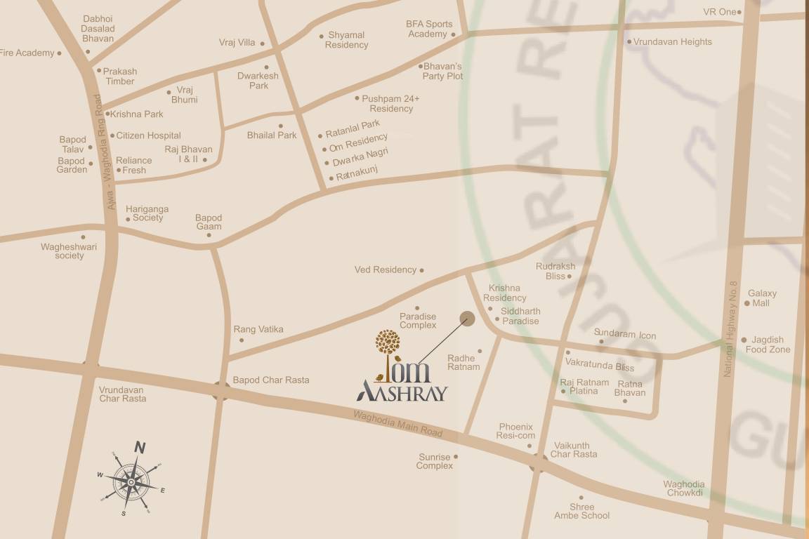  aashray Location Plan
