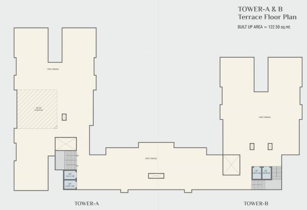  the-manjalpur-crossway TOWER-AB Cluster Plan