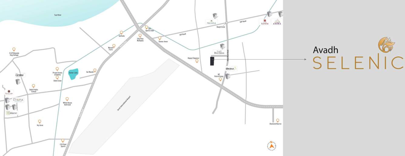 selenic Location Plan