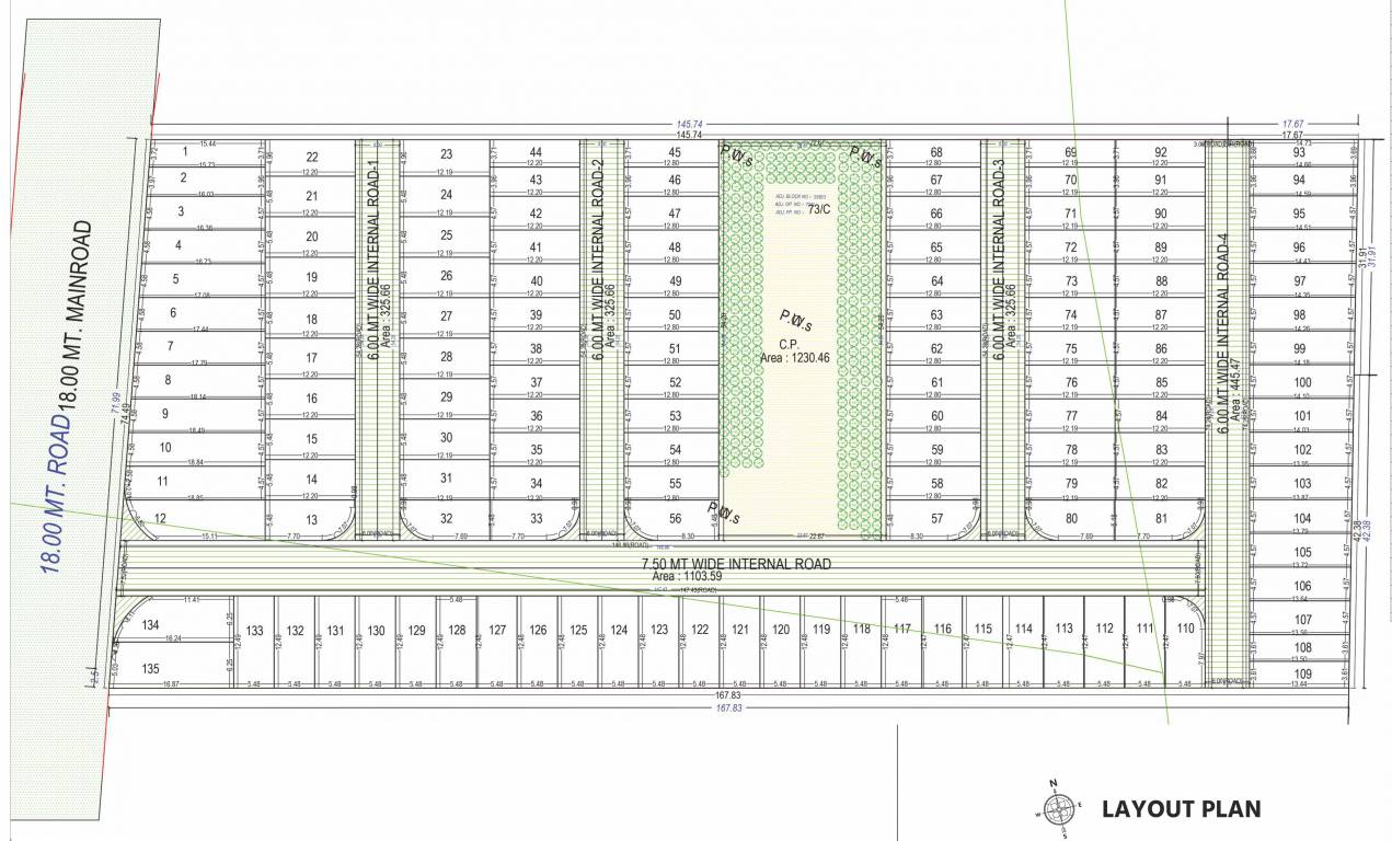 bilipatra bunglows Layout Plan