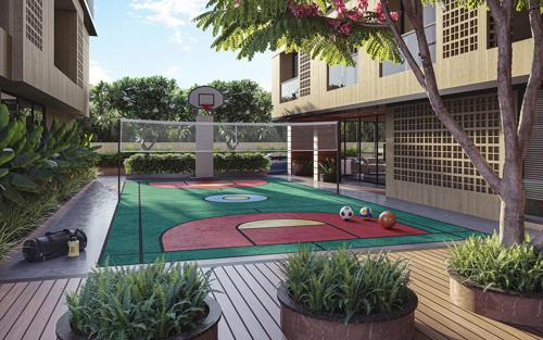  calistaa Basketball Court