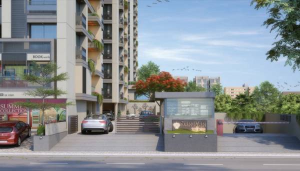  sarovar-solitaire Entrance Gate Security Cabin