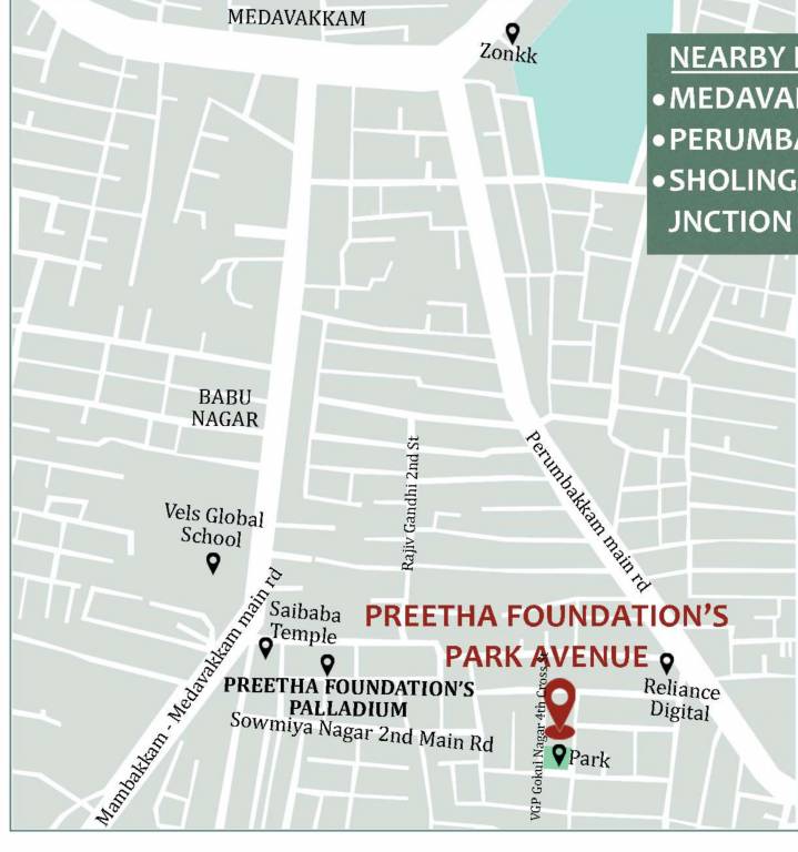 park avenue Location Plan