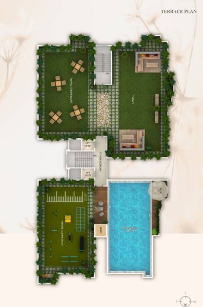  basant-grande Basant Grande Cluster Plan for Terrace Floor