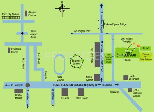 Images for Location Plan of DSK Sundarban Images for Location Plan of DSK Sundarban