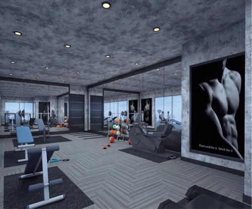 Gymnasium girija-apartment Gymnasium