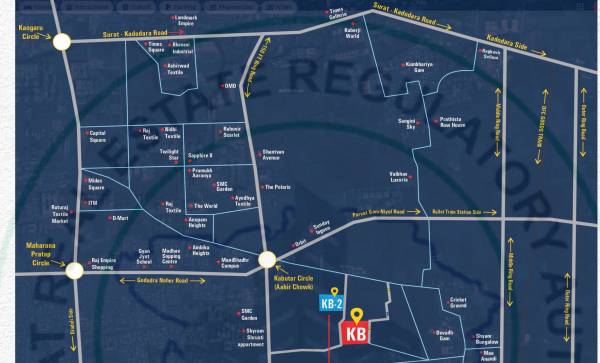  kedar-bunglows-2 Location Plan