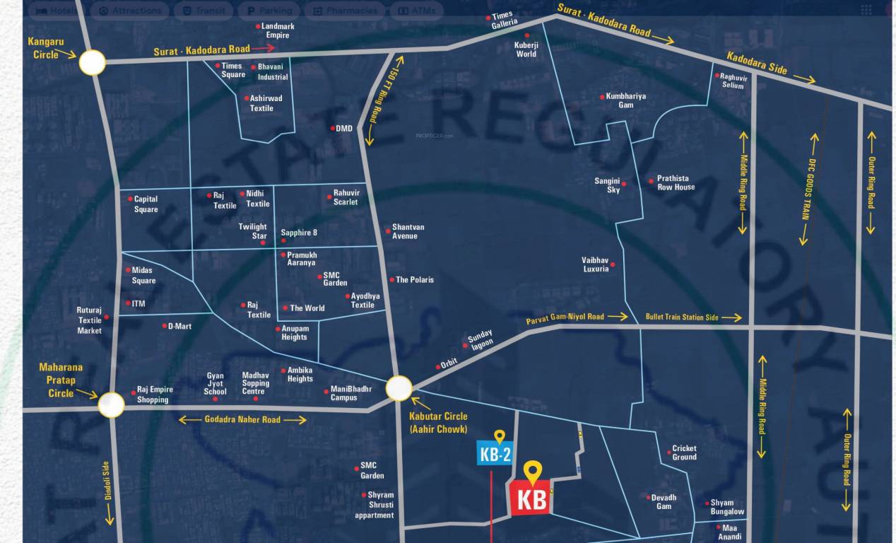  kedar bunglows 2 Location Plan