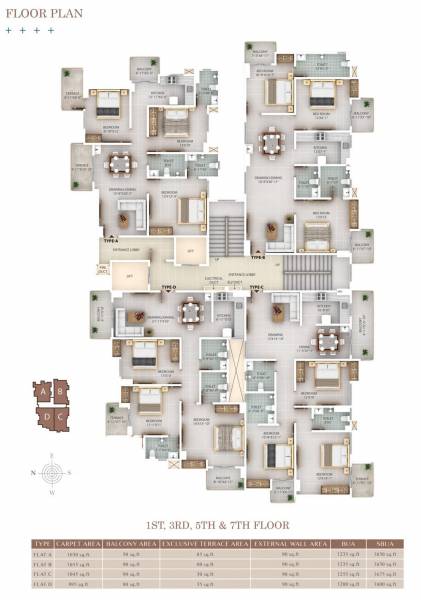 White House Cluster Plan For 1st, 3rd, 5th, 7th Floor white-house White House Cluster Plan For 1st, 3rd, 5th, 7th Floor