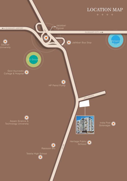  white house Location Plan