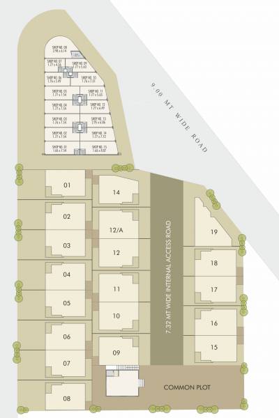  aatmiya-galaxy-resicom-1 Layout Plan