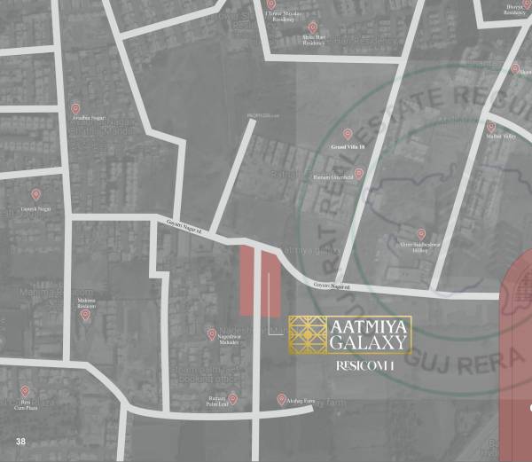  aatmiya-galaxy-resicom-1 Location Plan